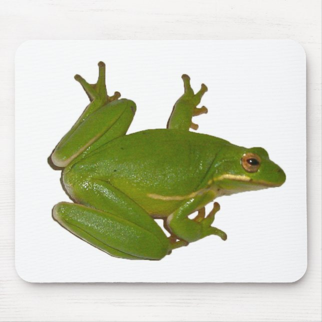 Green Treefrog Mousepad (Vorne)