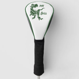 Green Trex the Boss Dino Golf Headcover