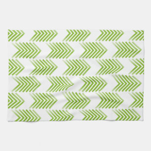 Green Tribal Arrow Muster Handtuch