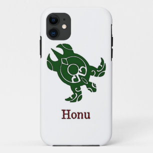 Green Tribal Sea Turtle auf weißem Case-Mate-iPho Case-Mate iPhone Hülle