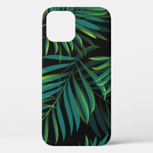 Green tropical palm leaves. Seamless pattern graph Case-Mate iPhone Hülle