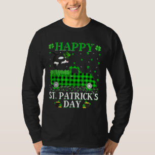 Green Truck Orca Fisch St Patrick S Day Tan T-Shirt