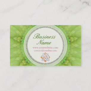 Green Turtle Energy New Age Holistic Business Card Visitenkarte