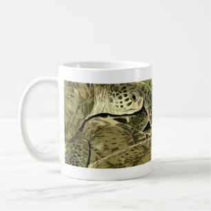 Green Turtles Graphic Kaffeetasse