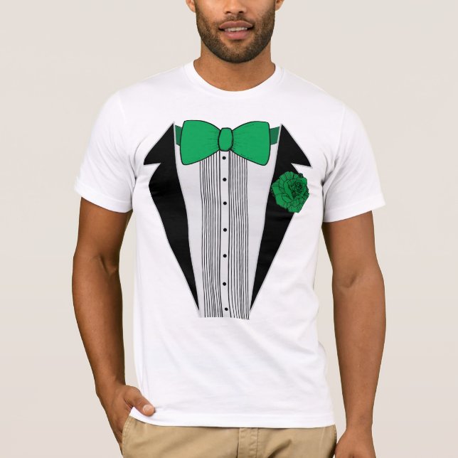 Green Tuxedo Shirt (Vorderseite)