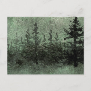 "Green Twilight" - Postkarte für Landstraßen
