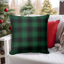 Green und Black Buffalo Tartan Kariert