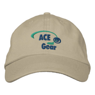 Green und Blue Ace Gear bestickt Hat Bestickte Kappe