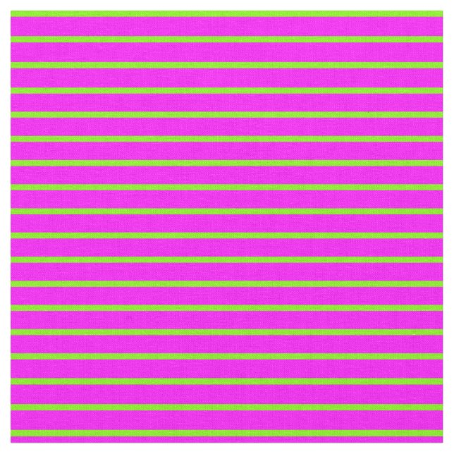 Green und Fuchsia Stripes Muster Stoff (Nahaufnahme)