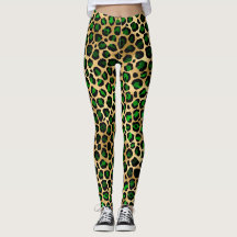 Green und Gold Leopard