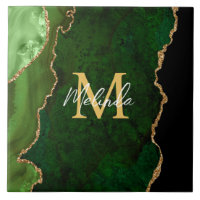 Green und Gold-Marmor Agate