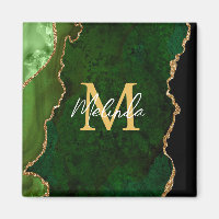 Green und Gold-Marmor Agate