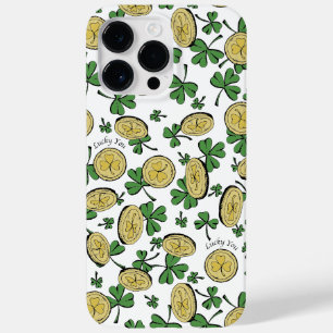 Green und Gold St Patrick's Lucky You Kleeblatt Case-Mate iPhone 14 Pro Max Hülle