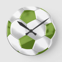 Green und White Soccer Ball