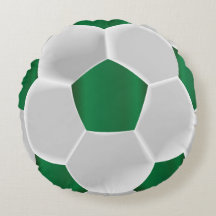 Green und White Soccer Ball