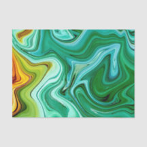 Green und Yello/Gold Agate Muster