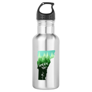 Green Up Vermont Edelstahlflasche