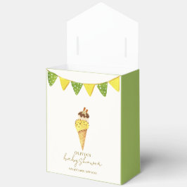 Green Vanilla The Scoop Ice Cream Baby Dusche Geschenkschachtel