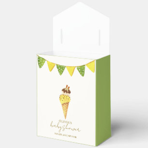 Green Vanilla The Scoop Ice Cream Baby Dusche Geschenkschachtel