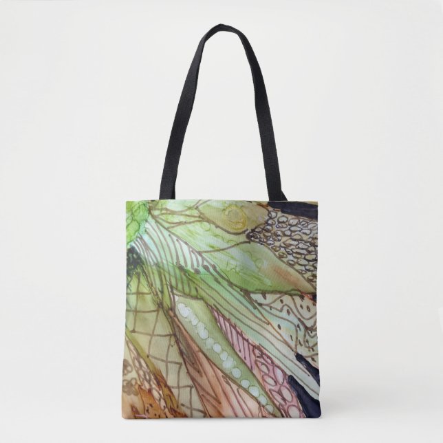 Green Veggies Tote Bag (Vorderseite)