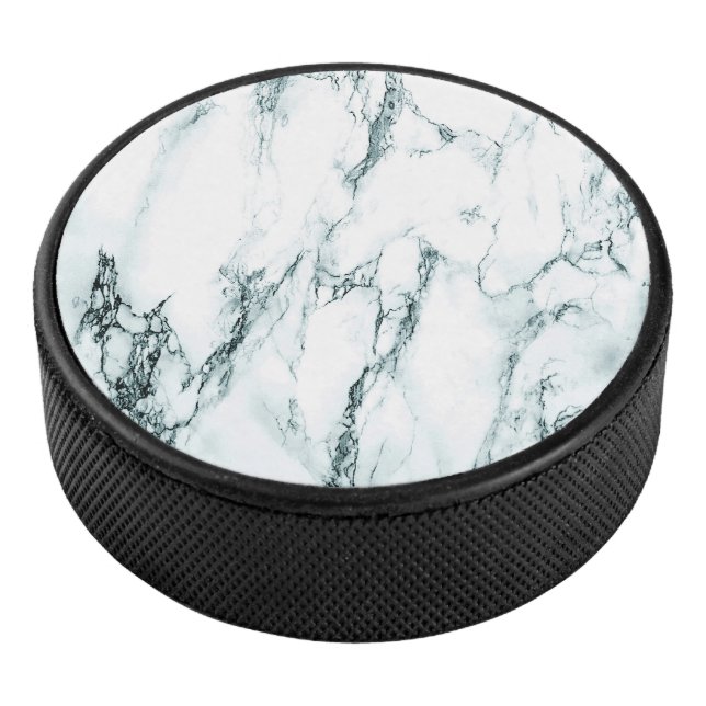 Green Vein Marble Eishockey Puck (3/4)