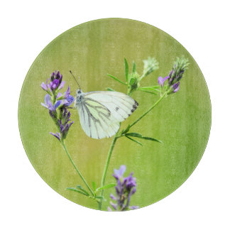Green Veined White Butterfly Schneidebrett