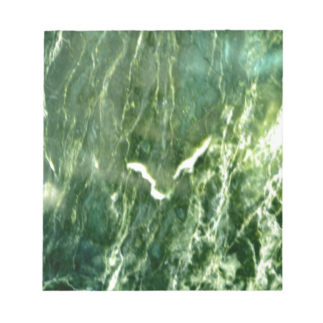 Green Verde Alpi Marble Notizblock (Vorderseite)