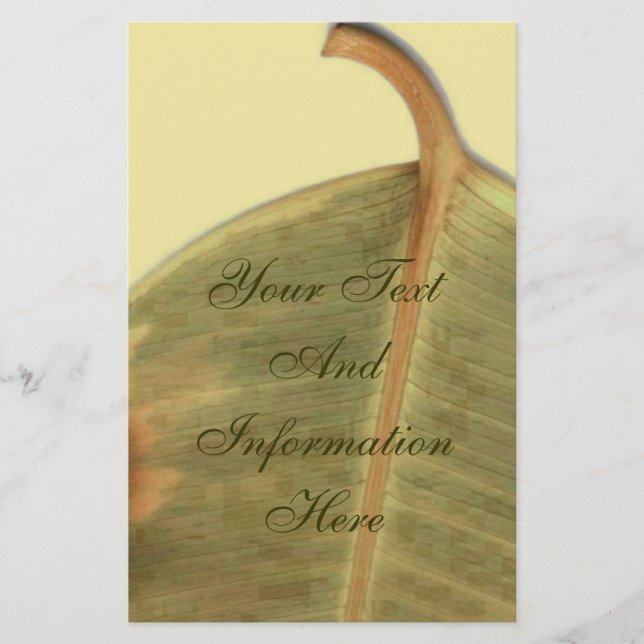 Green Verlass Stationery Briefpapier (Vorderseite)