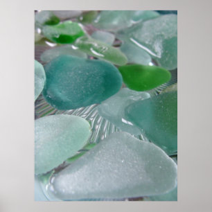 Green Vibrations Print Poster