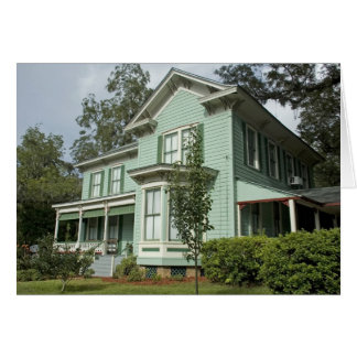 Green Viktorianisch House Card