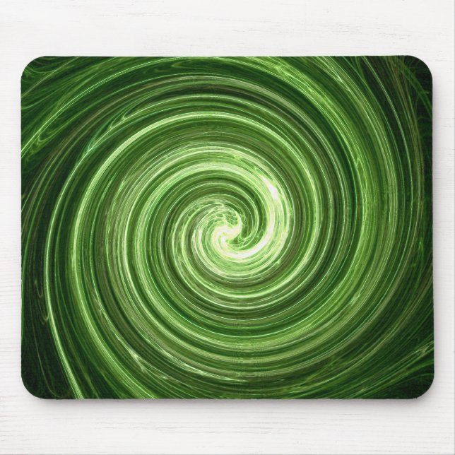 Green Vortex Mousepad (Vorne)