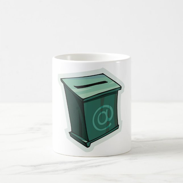 "Green Voting Box" Kaffeetasse (Von Creator hochgeladen)