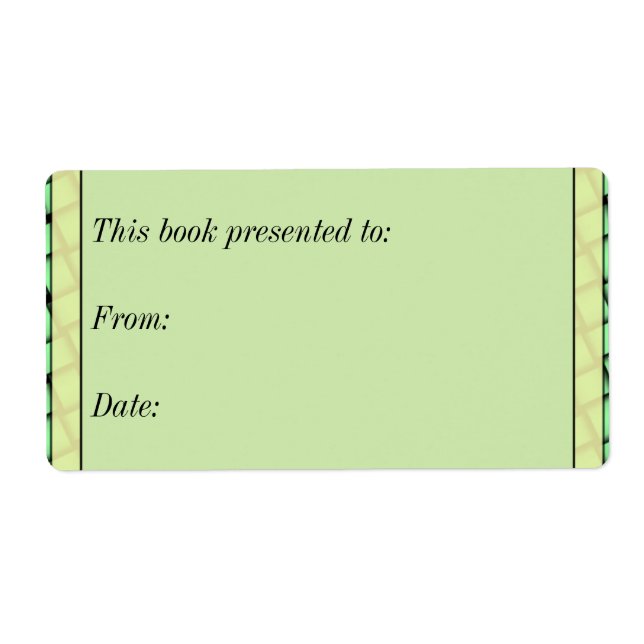 Green Weave Book Gift (Vorne)