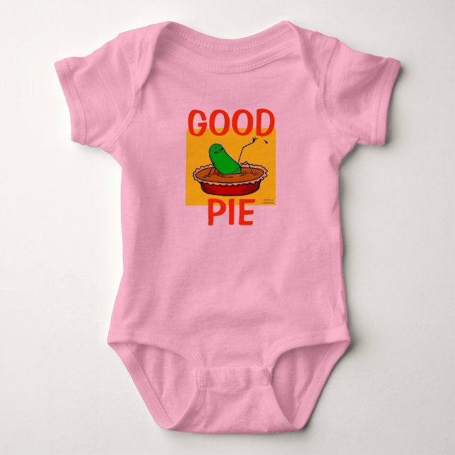 Green Weenii "Good Pie" Baby One Piece Strampler (Vorderseite)