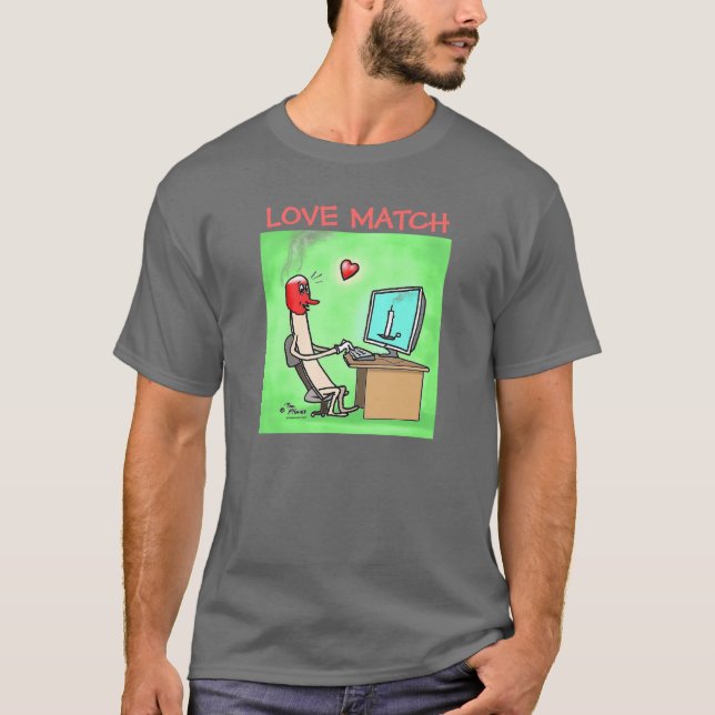 Green Weenii "Liebe Match" Shirt (Vorderseite)
