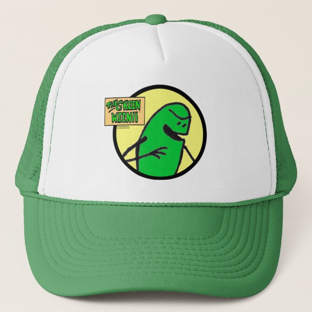 Green Weenii Logo Hat Truckerkappe (Vorderseite)