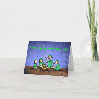 Green Weenii "One s more" Note Card Karte