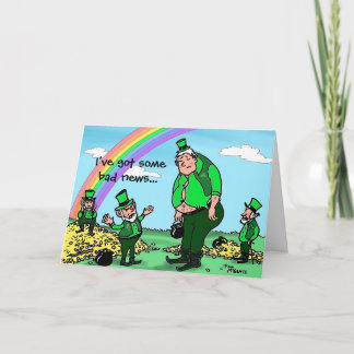 Green Weenii "The Wee Folk" St. Patrick's Day Card Karte
