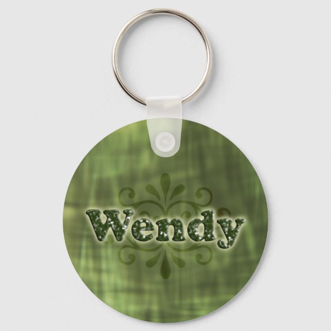 Green Wendy Schlüsselanhänger (Vorderseite)