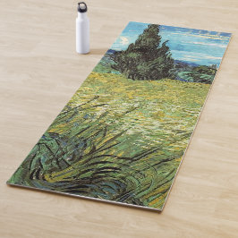 Green Wheat Field Vincent van Gogh Yogamatte