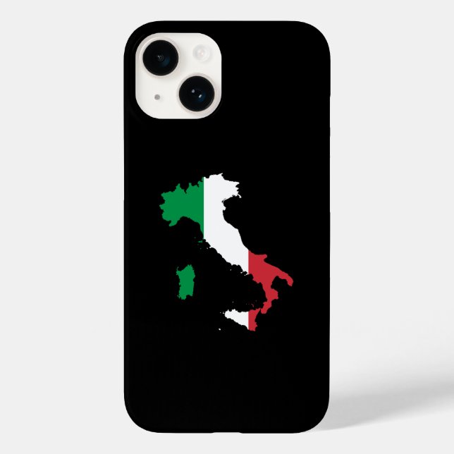 Green White and Red Italy Case-Mate iPhone Hülle (Rückseite)