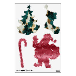 Green White Gold Leopard