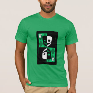 Green Wildcard Poker Diamonds Inspiriertes T-Shirt