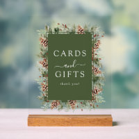 Green Winter Cards und Geschenke