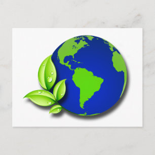 GREEN WORLD POSTKARTE