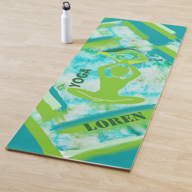 Green Yoga Mat Yogamatte (Beispiel)