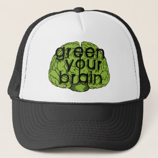 Green your brain truckerkappe