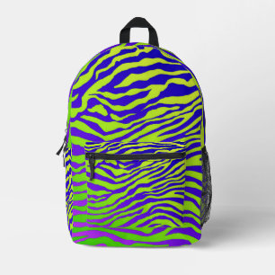 Green Zebra Bedruckter Rucksack