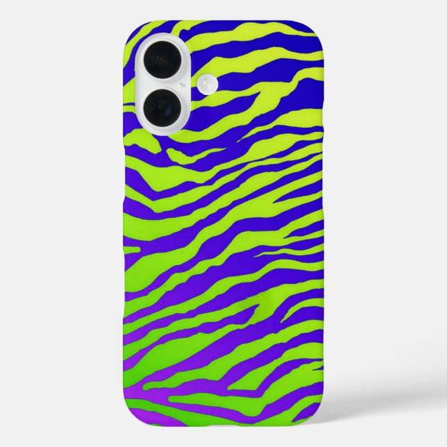 Green Zebra Case-Mate iPhone Hülle (Rückseite)
