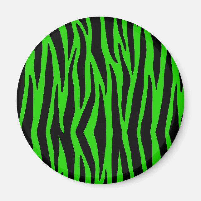 Green Zebra Magnet (Vorne)